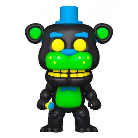 Figura de vinilo Blacklight de Freddy Fazbear 9 cm