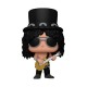 Figura de vinilo de Slash de Guns N' Roses, sombrero y guitarra.