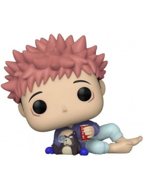 Figura de Itadori con muñeco Tsukamoto de Jujutsu Kaisen