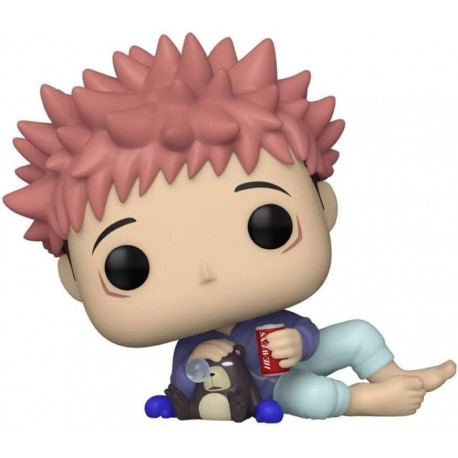 Figura de Itadori con muñeco Tsukamoto de Jujutsu Kaisen