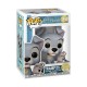 Figurine vinyle La Belle et le Clochard Clochard avec chiot 9 cm