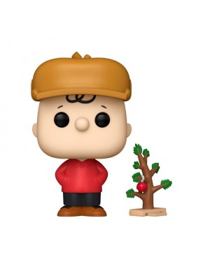 Figura de vinilo de Charlie Brown con árbol de Navidad