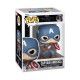 Figura Funko POP! de Captain America con escudo