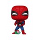 Figura Funko POP! Spiderman con regalo festivo abierto