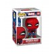 Figura Funko POP! Spiderman con regalo festivo abierto