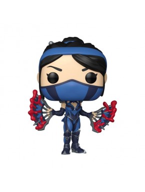Figura de vinilo Kitana Mortal Kombat POP! Games 9 cm