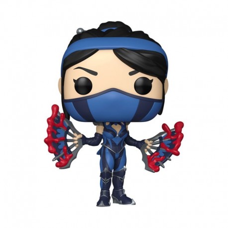 Figura de vinilo Kitana Mortal Kombat POP! Games 9 cm