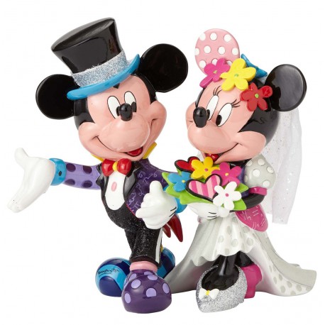 Figure Wedding Disney Britto Mickey & Minnie