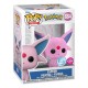 Figura de vinilo Flocked Espeon de 9 cm