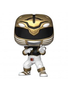 Figura de vinilo White Ranger de Power Rangers 9 cm