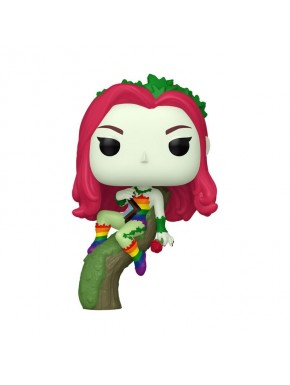 Figura POP! Heroes Vinyl Poison Ivy 9 cm con traje arcoíris