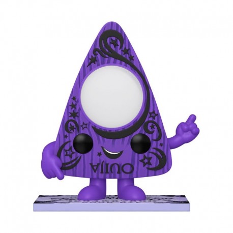 Figura de vinilo morada Ouija Planchette de 9 cm en caja