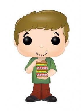 Figura Funko POP! Shaggy con sándwich 9 cm