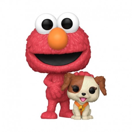 Figura de vinilo de Elmo y Tango de Barrio Sésamo