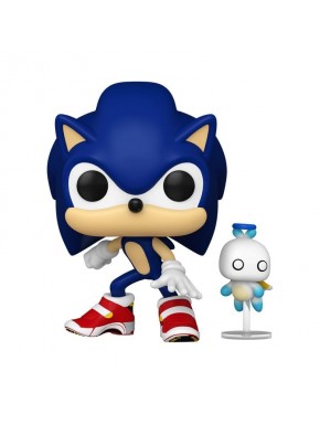 Figura de Sonic The Hedgehog POP & Buddy con HChao 9 cm