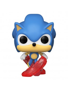 Figura POP! de Sonic corriendo, edición 30 aniversario, 9 cm