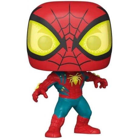 Figura POP! de Spider-Man con traje Oscorp 9 cm