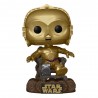 Star Wars Return of the Jedi 40º Aniversário POP! C3PO na Cadeira 9 cm
