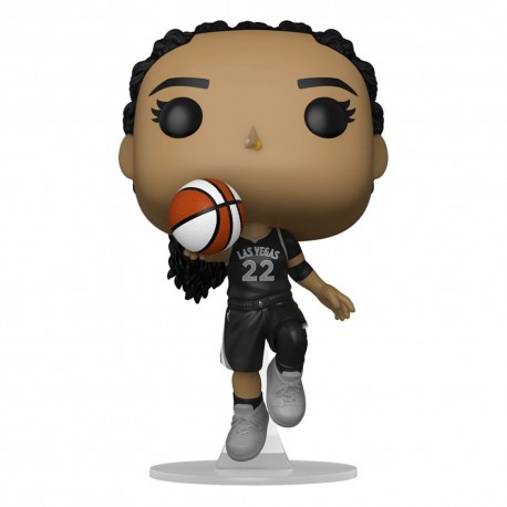 Figura POP! Vinyl A'ja Wilson de Las Vegas Aces 9 cm