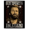 Plaque Métallique Bud Spencer The Legend 30 x 40 cm
