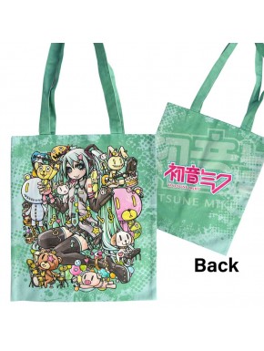 Bolsa de algodón Hatsune Miku y amigos salvajes
