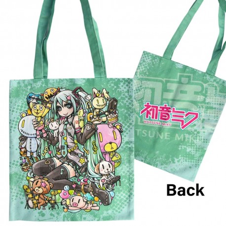 Bolsa de algodón Hatsune Miku y amigos salvajes