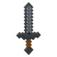 Réplique Épée de Pierre Minecraft 43 cm Jeu de Rôle