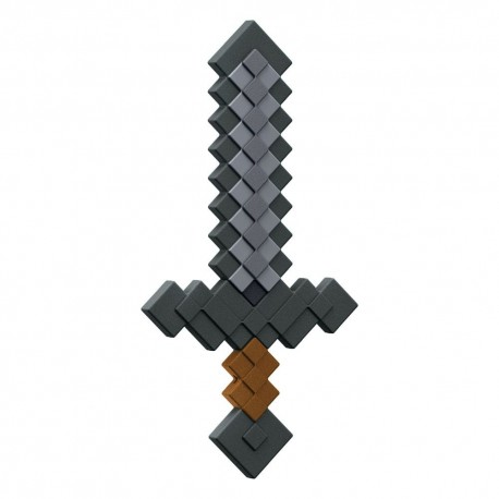 Réplica de espada de piedra de Minecraft de 43 cm