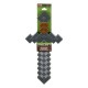 Réplica de espada de piedra de Minecraft de 43 cm