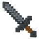 Réplica de espada de piedra de Minecraft de 43 cm
