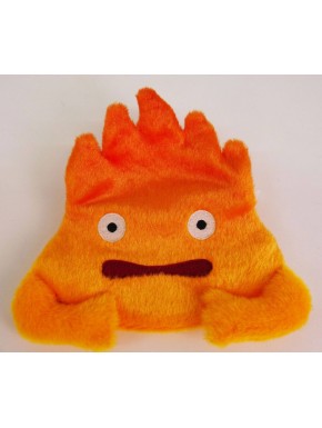 Llavero monedero de peluche Calcifer 12 cm de El castillo ambulante