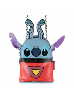 Bolsa pequeña Lilo & Stitch con llavero de colores vivos