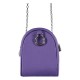 Bolsa pequeña morada de Pokémon con cara de Gengar