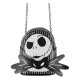 Bolsa pequeña de Jack Skellington con detalles de rayas negras y blancas