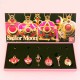 Set 6 Colgantes Sailor Moon Bandai