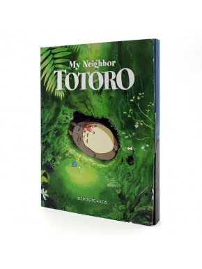 Caja de postales de Mi Vecino Totoro con ilustraciones de Studio Ghibli