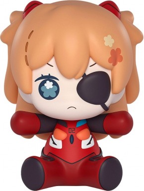 Figurine chibi d'Asuka Shikinami Langley avec cache-oeil par Good Smile