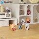 Figurine chibi de Mari en plugsuit rose d'Evangelion