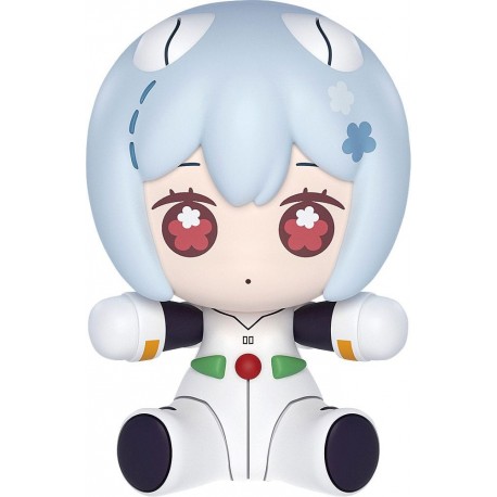 Figurine Chibi Huggy Rei Ayanami en plugsuit d'Evangelion