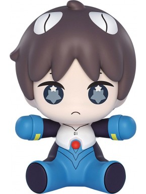 Figurine chibi de Shinji Ikari avec plugsuit bleu de 7 cm.