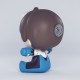 Figurine chibi de Shinji Ikari avec plugsuit bleu de 7 cm.