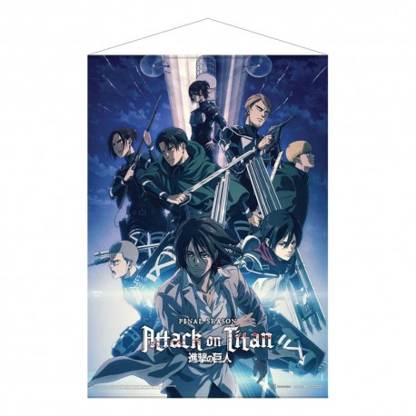 Póster Attack on Titan Final Season Part 1 Key Visual 2