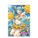 Póster de tela de Hatsune Miku animadora en verano 50x70 cm