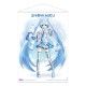 Affiche en tissu Snow Miku avec design d'hiver