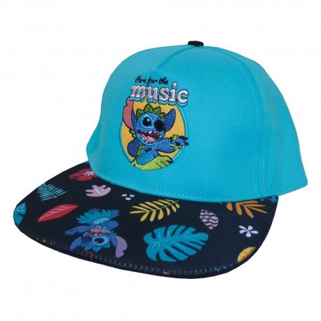 Gorra de béisbol Lilo & Stitch con diseño musical