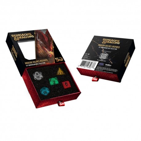 Caja de dados Dungeons & Dragons 50th Anniversary