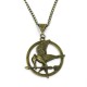 Pingente Mockingjay em bronze de 5cm