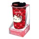 Termo de viaje Hello Kitty rojo con lazos