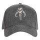 Gorra de béisbol gris de Star Wars con emblema plateado