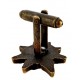 Gemelos Chaos Warhammer 40,000 en dorado